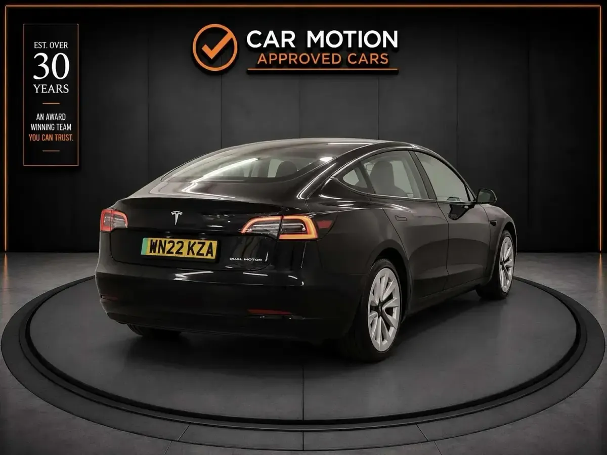 Used Tesla Model 3 Long Range AWD 254 kW (346 HP) 2022 Black Sedan