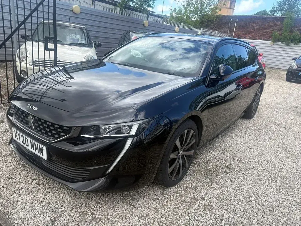 Used Peugeot 508 SW GT-line 130 HP (95 kW) 2020 Black Estate