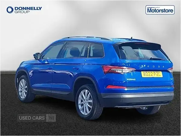 Used Skoda Kodiaq SE 150 HP (110 kW) 2022 Blue SUV