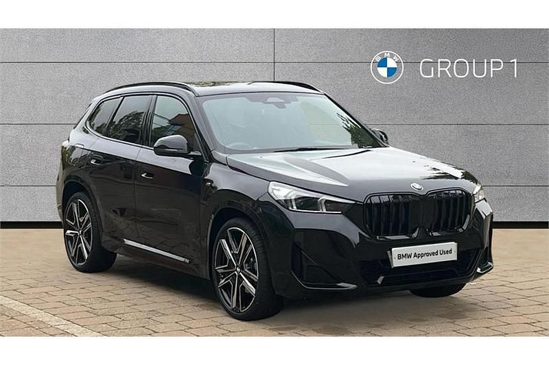 Black sapphire metallic paint New 2025 BMW X1 M Sport SUV | £37,995 - Image 1/4