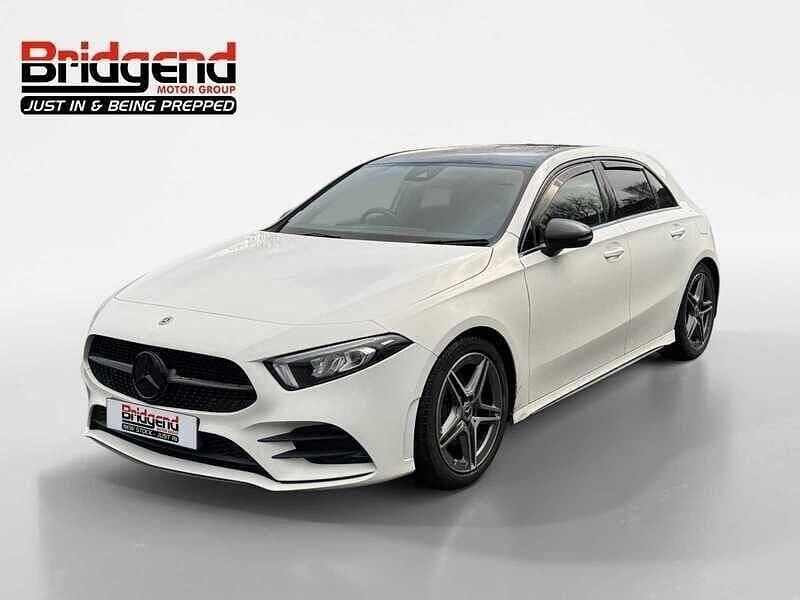 White Used 2018 Mercedes A180 AMG line Hatchback | £14,999 (A bit pricey) - Image 1/4