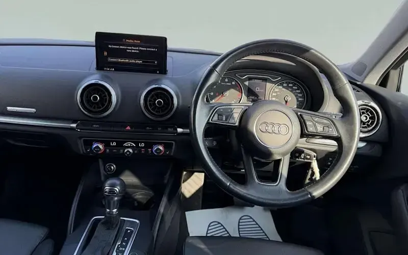 Used Audi A3 Sportback Sport 150 HP (110 kW) 2019 Black Hatchback
