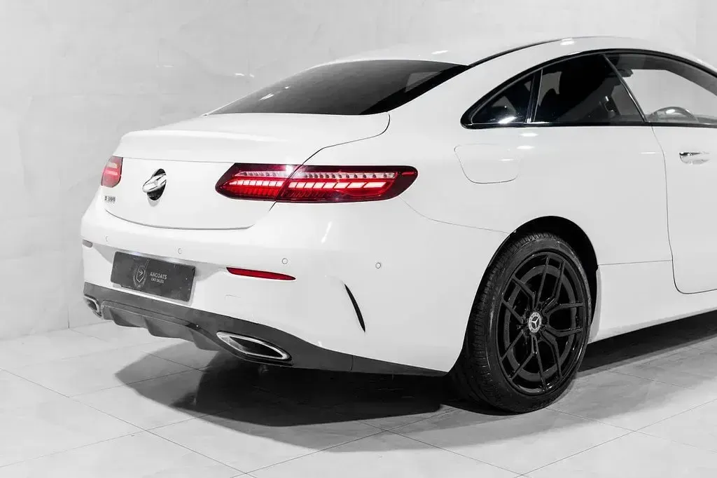 Used Mercedes E300 AMG Line Premium 2021 White Coupe