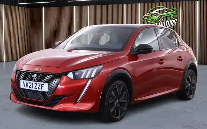 Used Peugeot 208 Premium 102 HP (75 kW) 2021 Red Hatchback