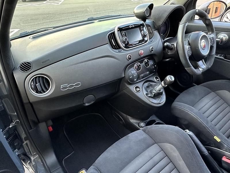 Used Abarth 595 Competizione 180 HP (132 kW) 2018 Grey Cabriolet