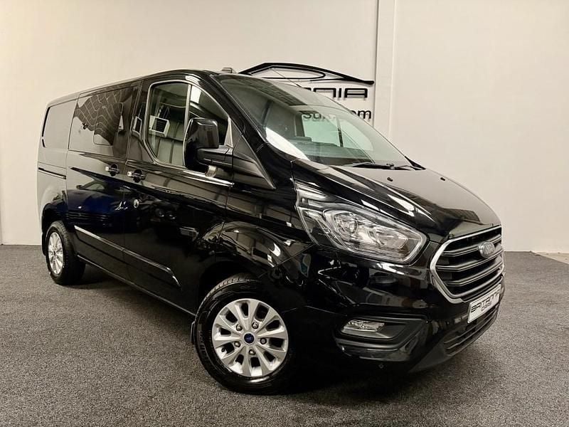Used Ford Transit Custom Limited 130 HP (95 kW) 2022 Black Van