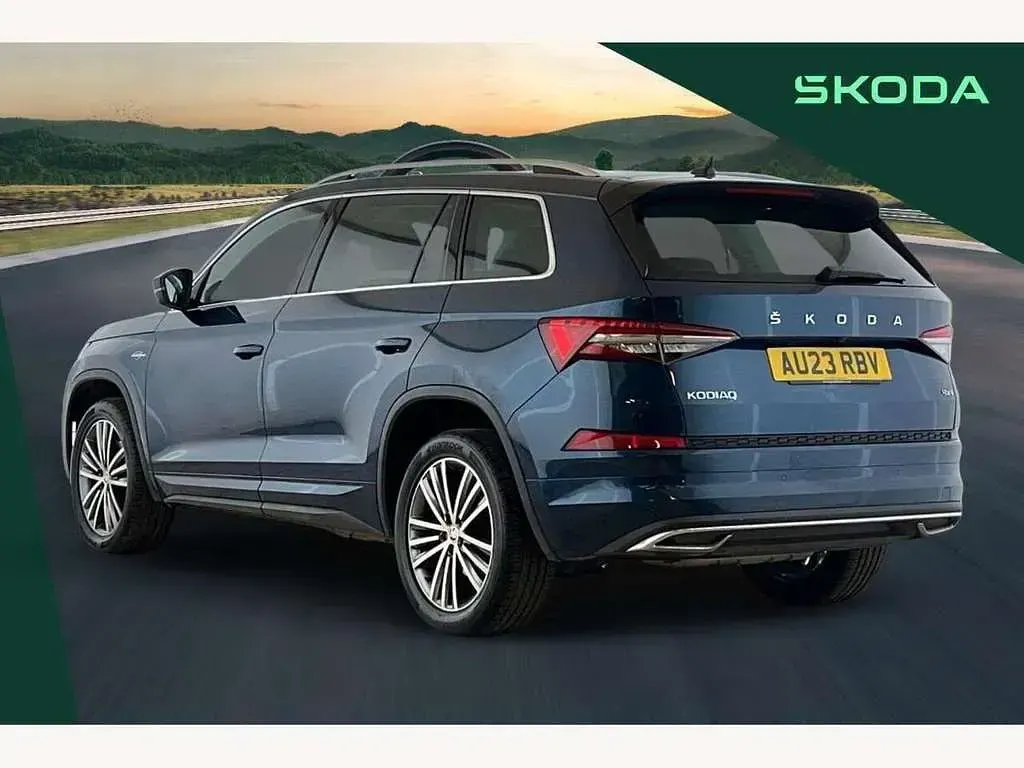 Used Skoda Kodiaq LAURIN & KLEMENT 190 HP (139 kW) 2023 Blue SUV