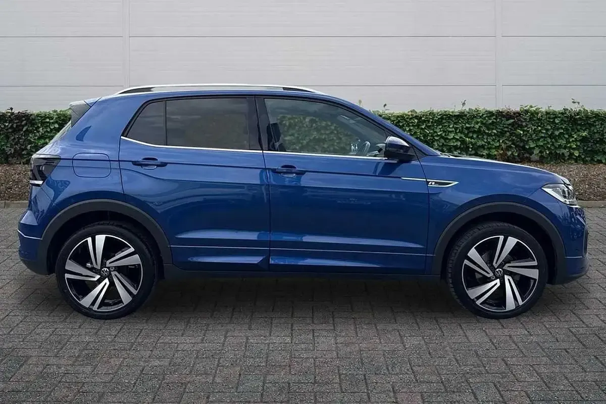 Used VW T-Cross R-line 110 HP (80 kW) 2022 Blue SUV