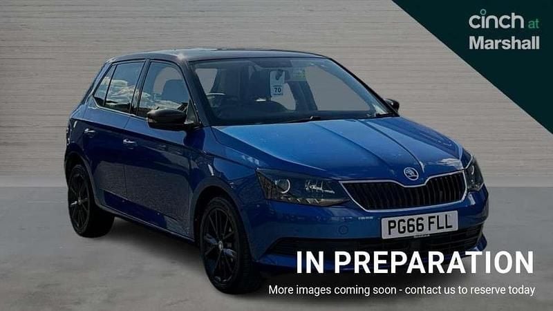 Blue Used 2017 Skoda Fabia Colour Edition Hatchback | £8,991 (Fair price) - Image 1/4