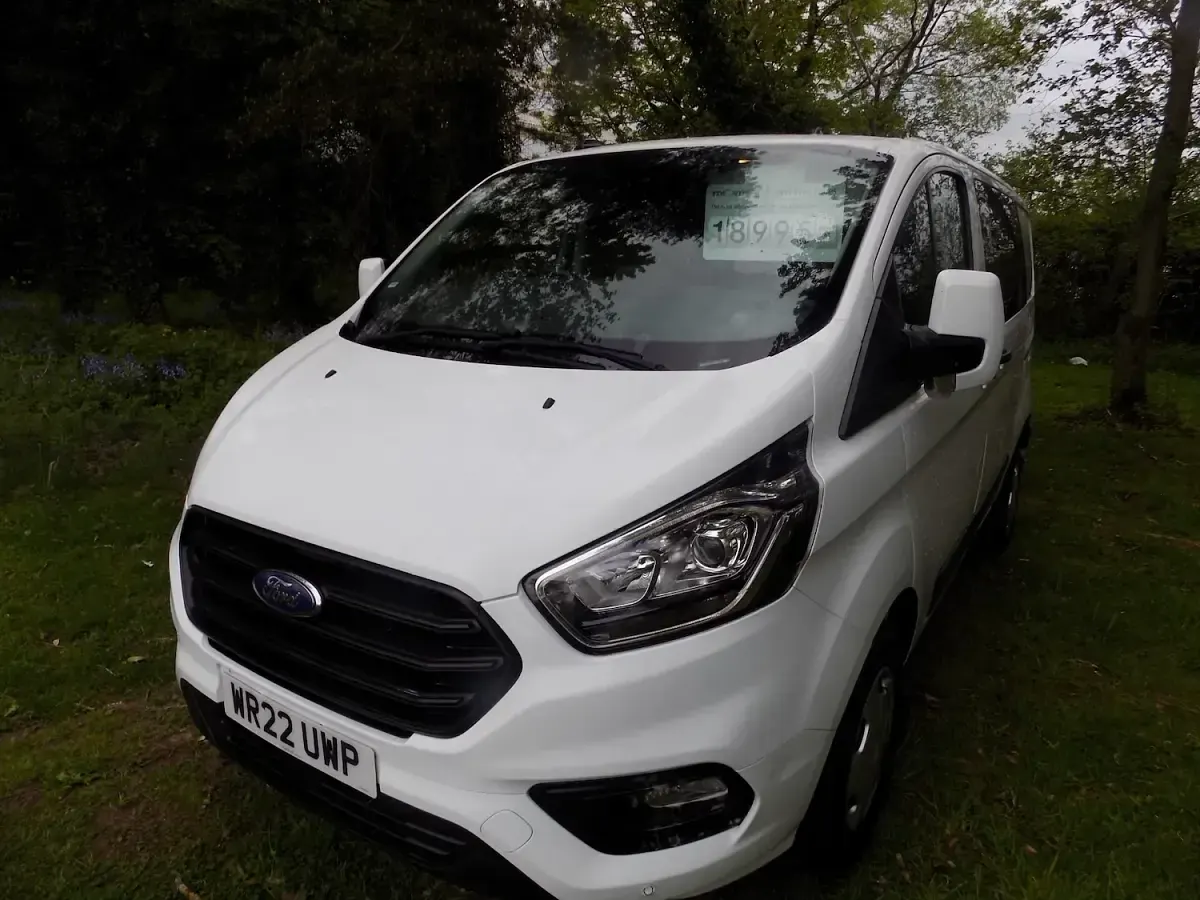 Used Ford Transit Custom Trend 130 HP (95 kW) 2022 White Van