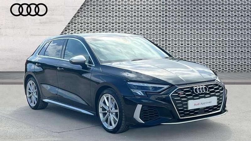 Black Used 2022 Audi S3 Comfort Hatchback | £29,628 (Fair price) - Image 1/4