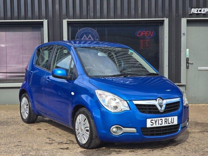 Blue Used 2013 Vauxhall Agila S MPV | £3,495 (Fair price) - Image 1/4