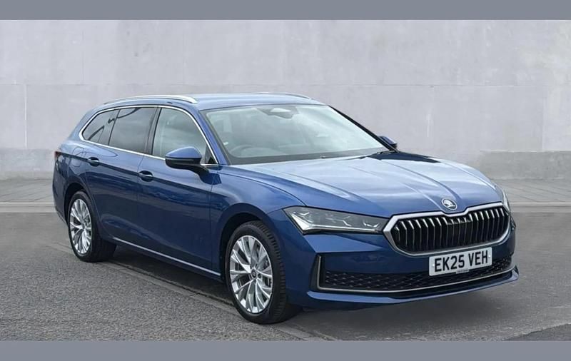 Used Skoda Superb SE L 200 HP (147 kW) 2025 Blue Estate