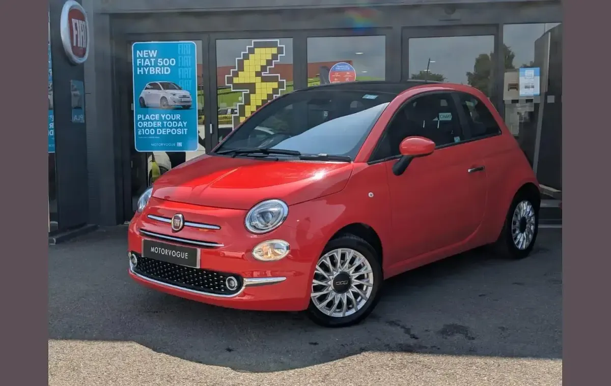 Used Fiat 500 68 HP (50 kW) 2023 Orange Hatchback