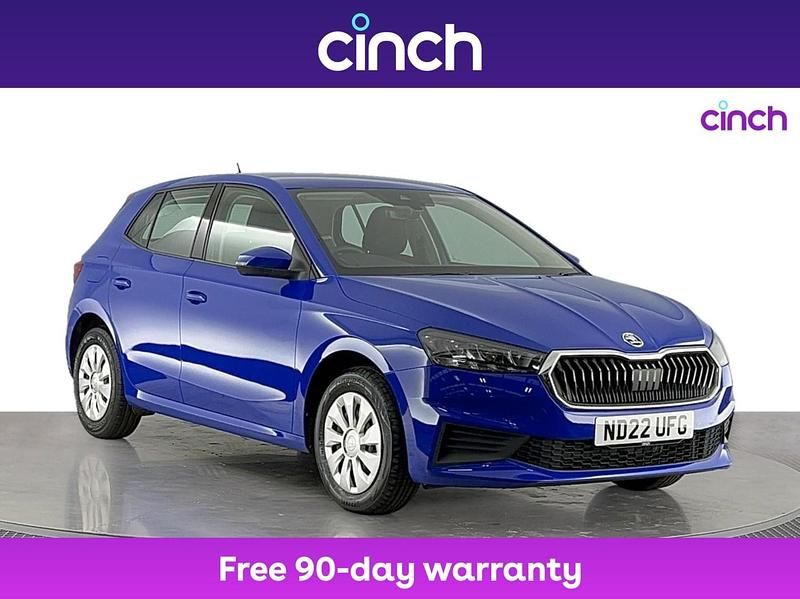 Blue Used 2022 Skoda Fabia Hatchback | £11,549 (Good price) - Image 1/3