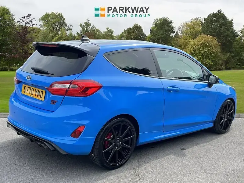 Used Ford Fiesta ST 200 HP (147 kW) 2021 Blue Hatchback