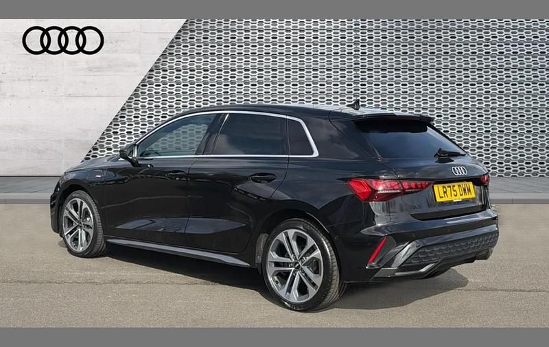 Used Audi A3 e-tron S-Line 200 HP (147 kW) 2025 Black Hatchback