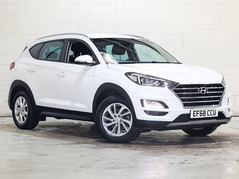 Used Hyundai Tucson SE 2018 White SUV