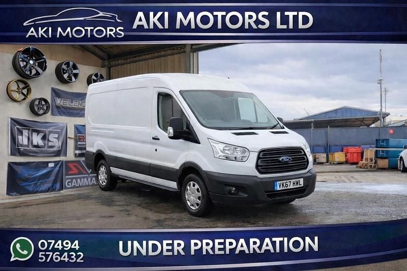 Used Ford Transit 130 HP (95 kW) 2017 White Van