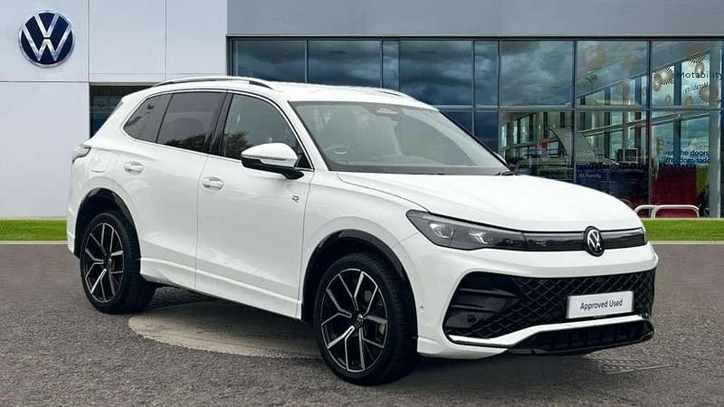 White Used 2024 VW Tiguan Edition SUV | £31,603 - Image 1/4