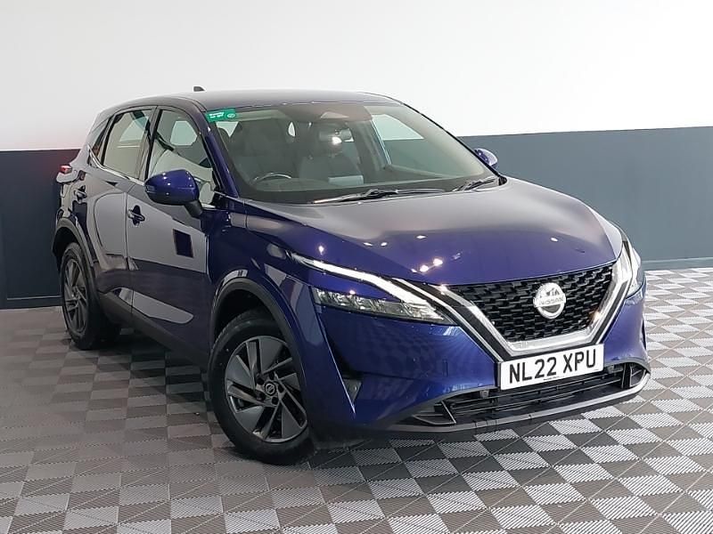 Blue Used 2022 Nissan Qashqai Acenta Premium SUV | £13,998 (Good price) - Image 1/4