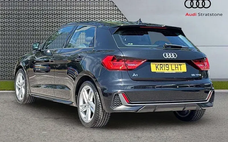 Used Audi A1 Sportback S-Line 150 HP (110 kW) 2019 Black Hatchback