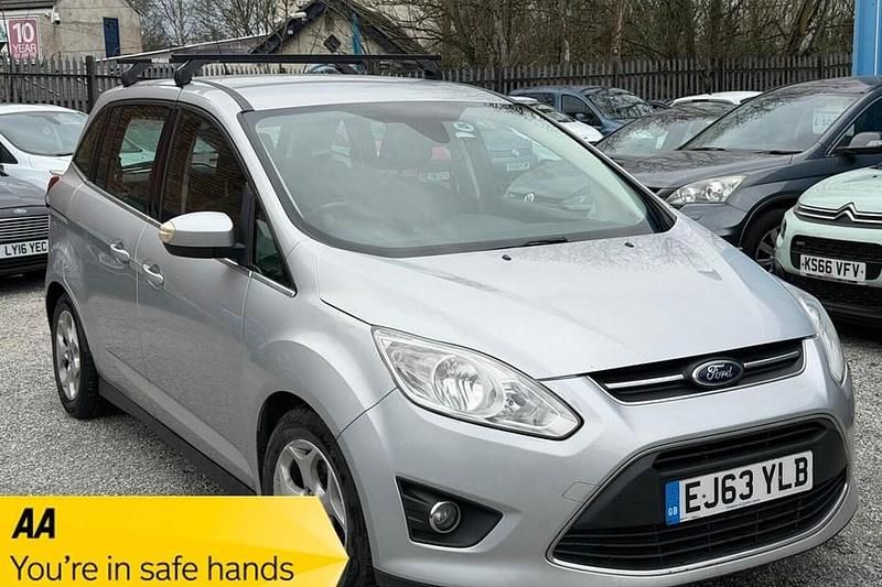 Used Ford Grand C-Max Zetec 125 HP (91 kW) 2013 Silver MPV