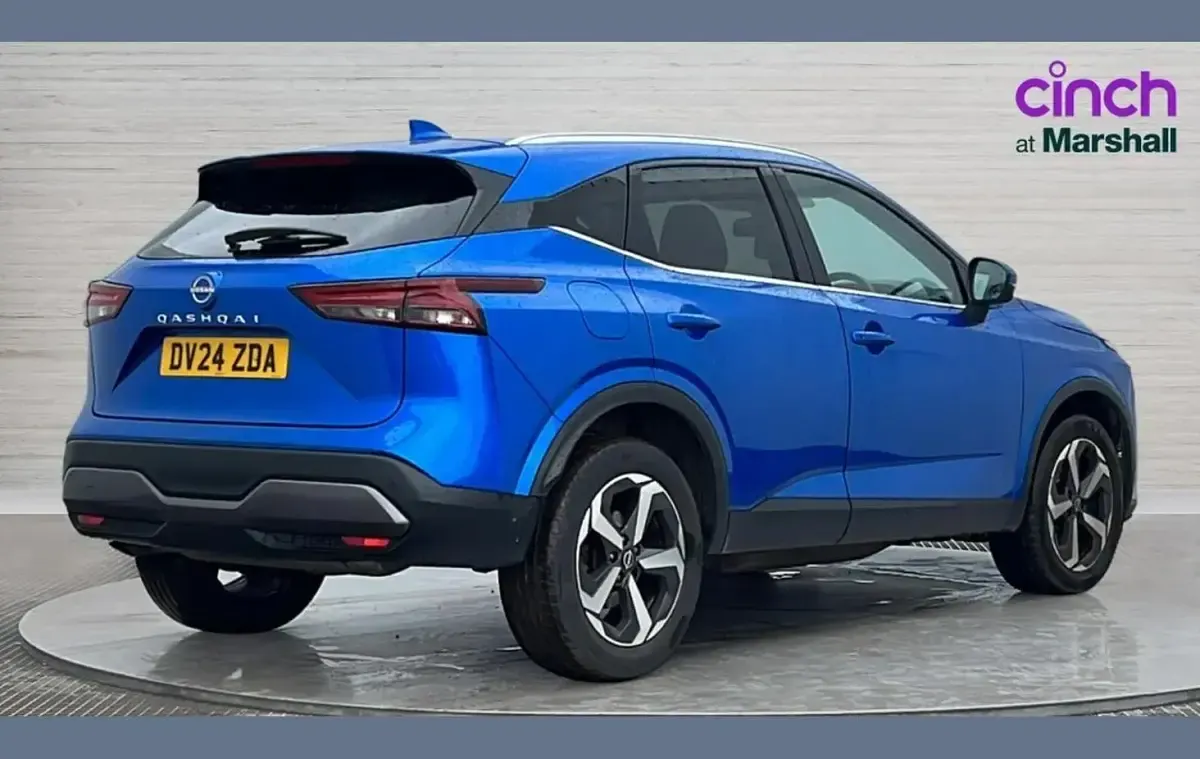 Used Nissan Qashqai N-Connecta 155 HP (114 kW) 2024 Blue SUV