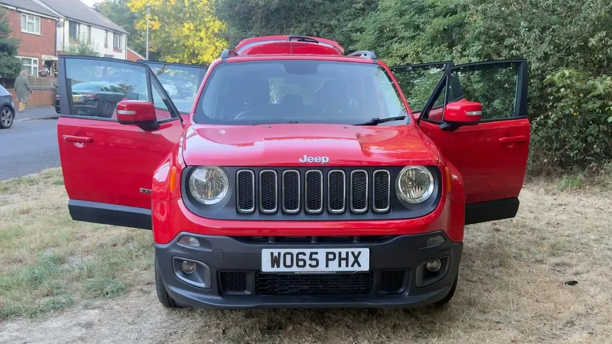 Used Jeep Renegade Longitude 140 HP (102 kW) 2016 Red SUV