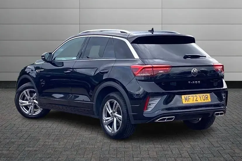 Used VW T-Roc R-line 150 HP (110 kW) 2022 Black SUV