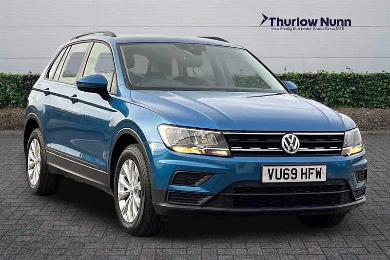 Used VW Tiguan S 150 HP (110 kW) 2019 Blue SUV