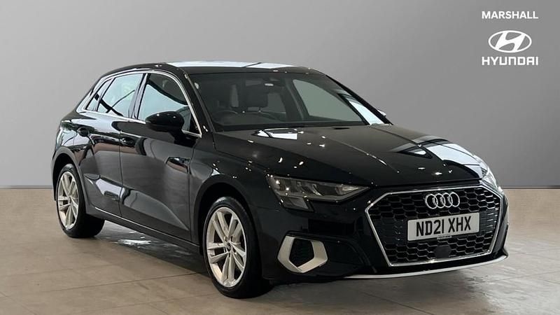 Black Used 2021 Audi A3 e-tron Sport Hatchback | £18,179 (Fair price) - Image 1/4