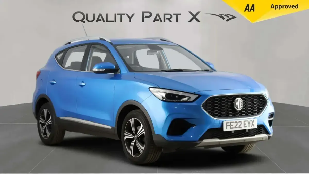 Usado MG ZS Excite 106 HP (77 kW) 2022 Azul SUV