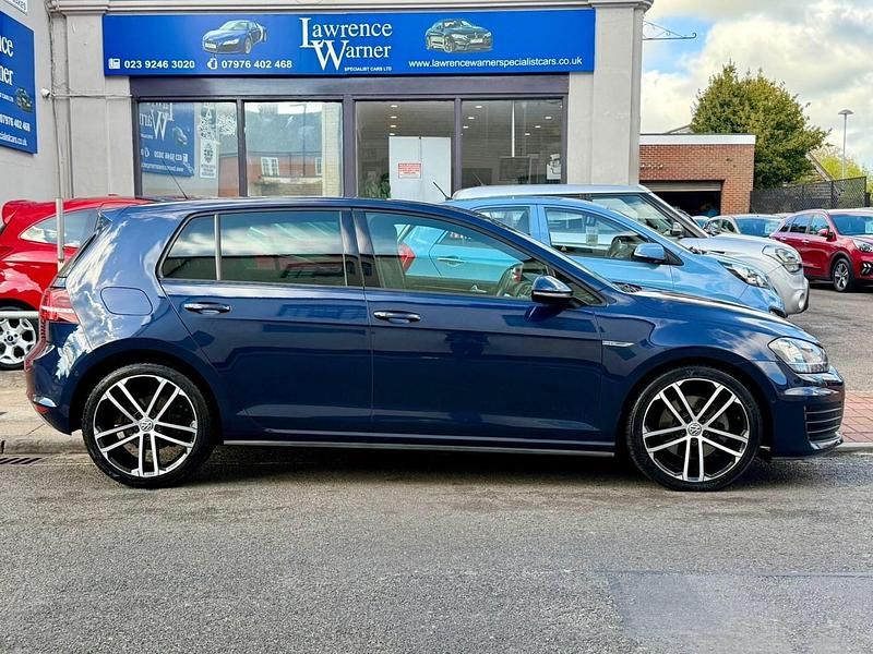 Used VW Golf VII GTD 2014 Blue Hatchback