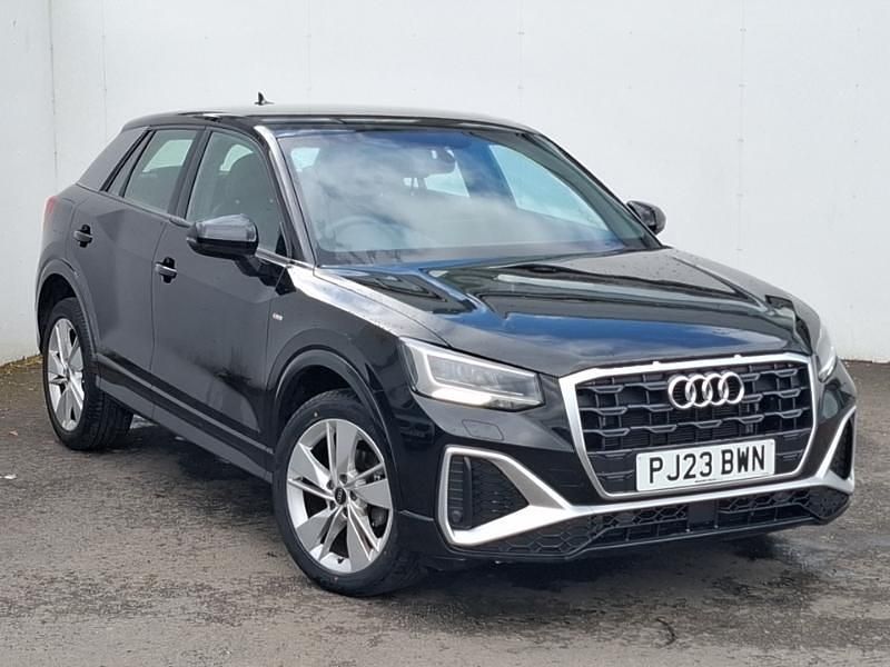 Black Used 2023 Audi Q2 S-Line SUV | £23,498 (Fair price) - Image 1/4
