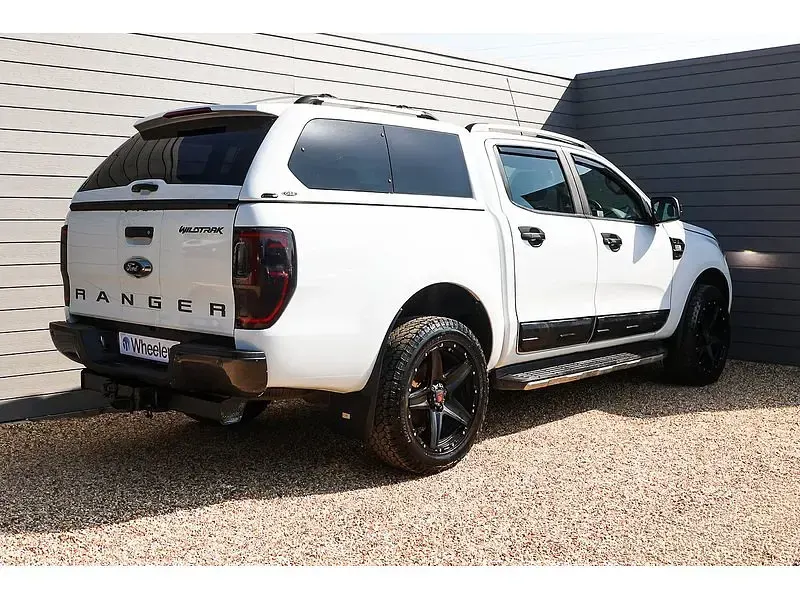 Used Ford Ranger Wildtrack 200 HP (147 kW) 2017 White Pickup