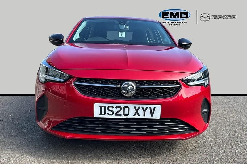 Used Vauxhall Corsa 75 HP (55 kW) 2020 Red Hatchback