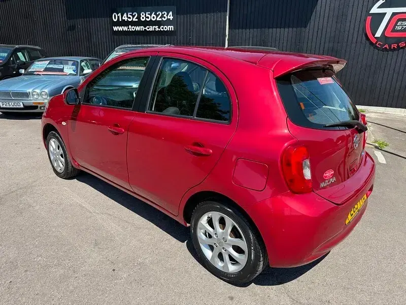 Used Nissan Micra Acenta 2013 Red Hatchback