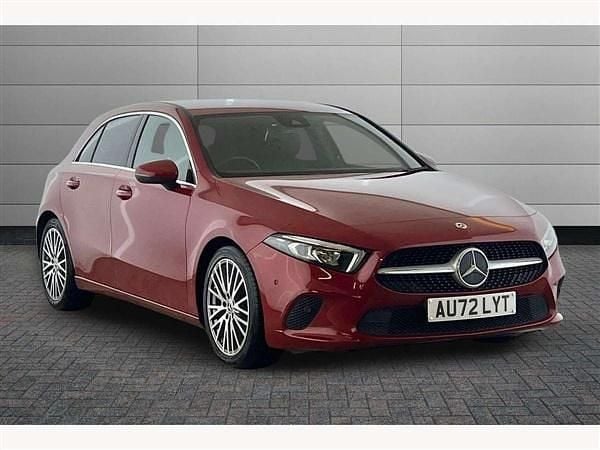 Red Used 2022 Mercedes A180 Executive Hatchback | £18,950 (Fair price) - Image 1/2