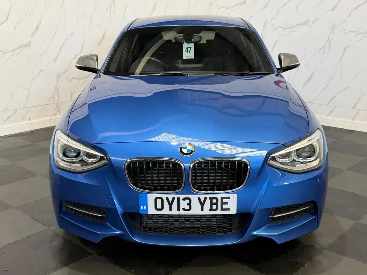 Used BMW M135 Comfort Edition 315 HP (231 kW) 2013 Blue Hatchback