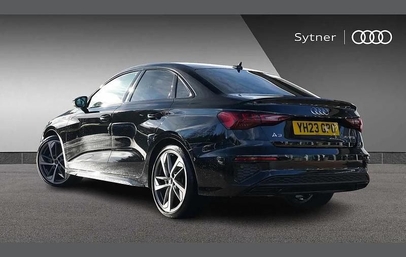 Used Audi A3 Comfort 148 HP (108 kW) 2023 Black Sedan