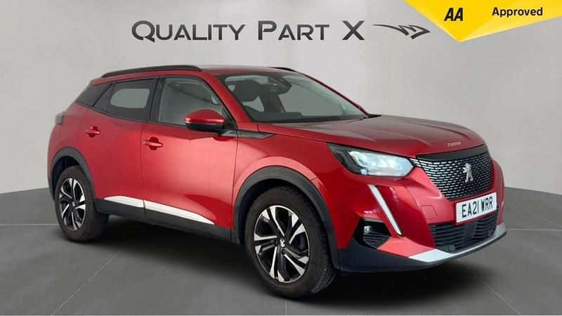 Red Used 2021 Peugeot 2008 Allure Premium SUV | £10,900 (Good price) - Image 1/4