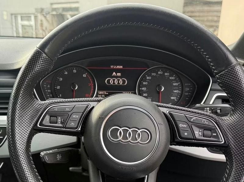 Used Audi A5 S-Line 150 HP (110 kW) 2020 White Coupe