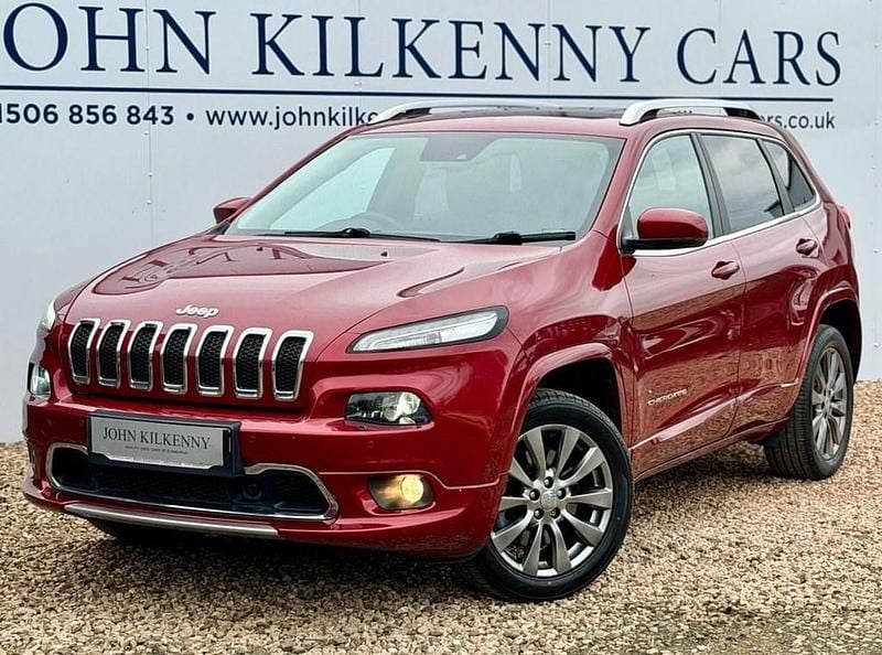 Begagnad Jeep Cherokee Overland 200 HK (147 kW) 2017 Röd SUV