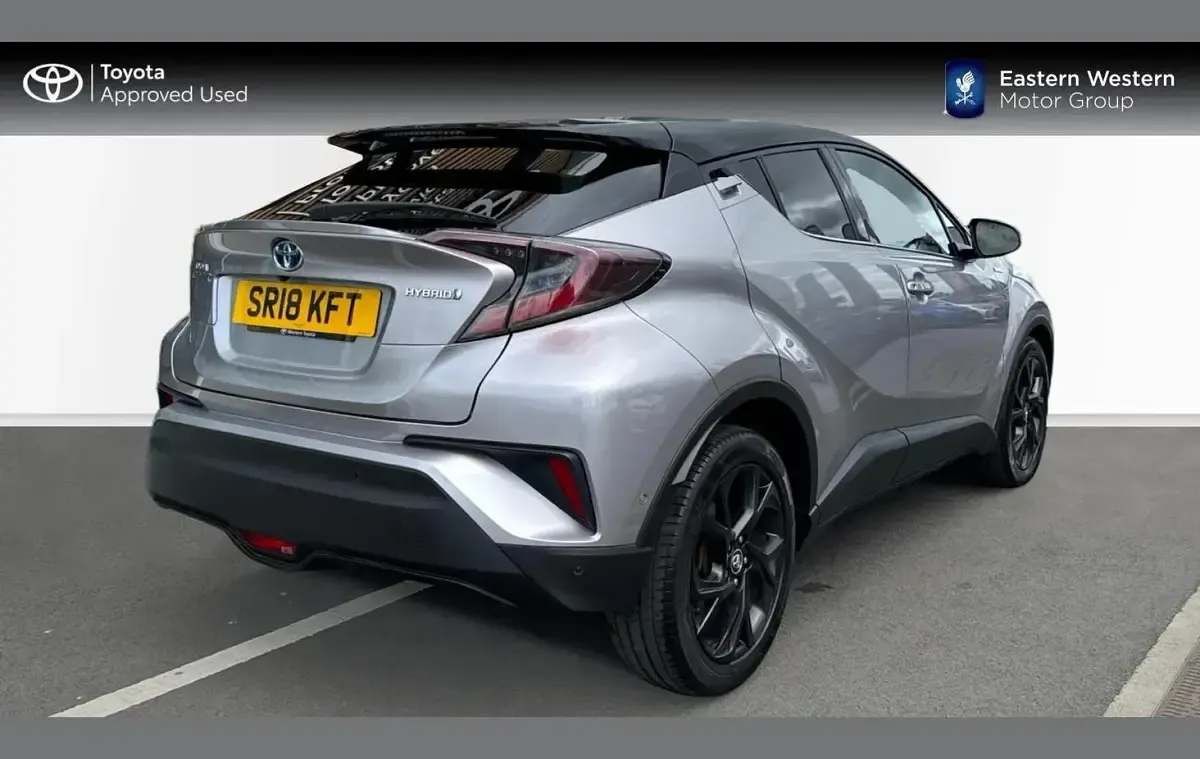 Used Toyota C-HR 122 HP (89 kW) 2018 Silver SUV