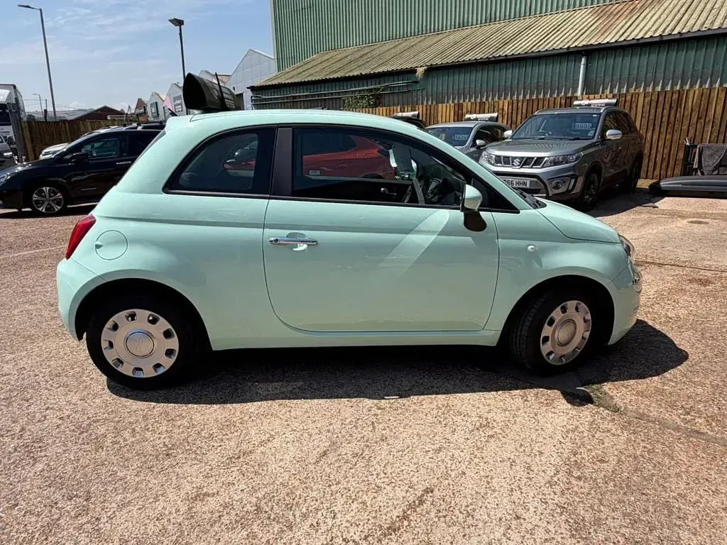 Used Fiat 500 Pop 69 HP (50 kW) 2016 Green Hatchback