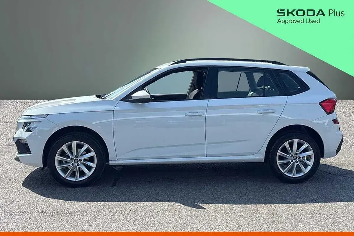 Used Skoda Kamiq SE 85 HP (62 kW) 2025 Moon white metallic SUV