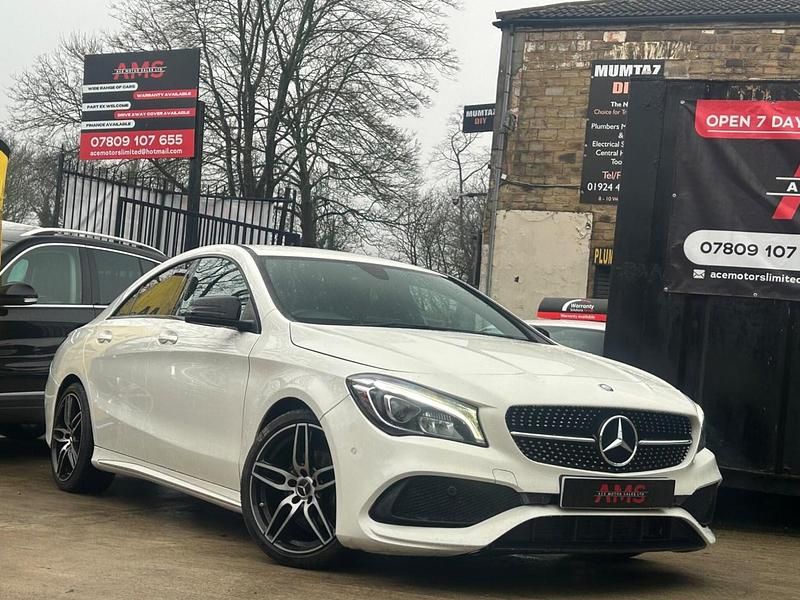 Used Mercedes CLA200 AMG line 2017 White Sedan
