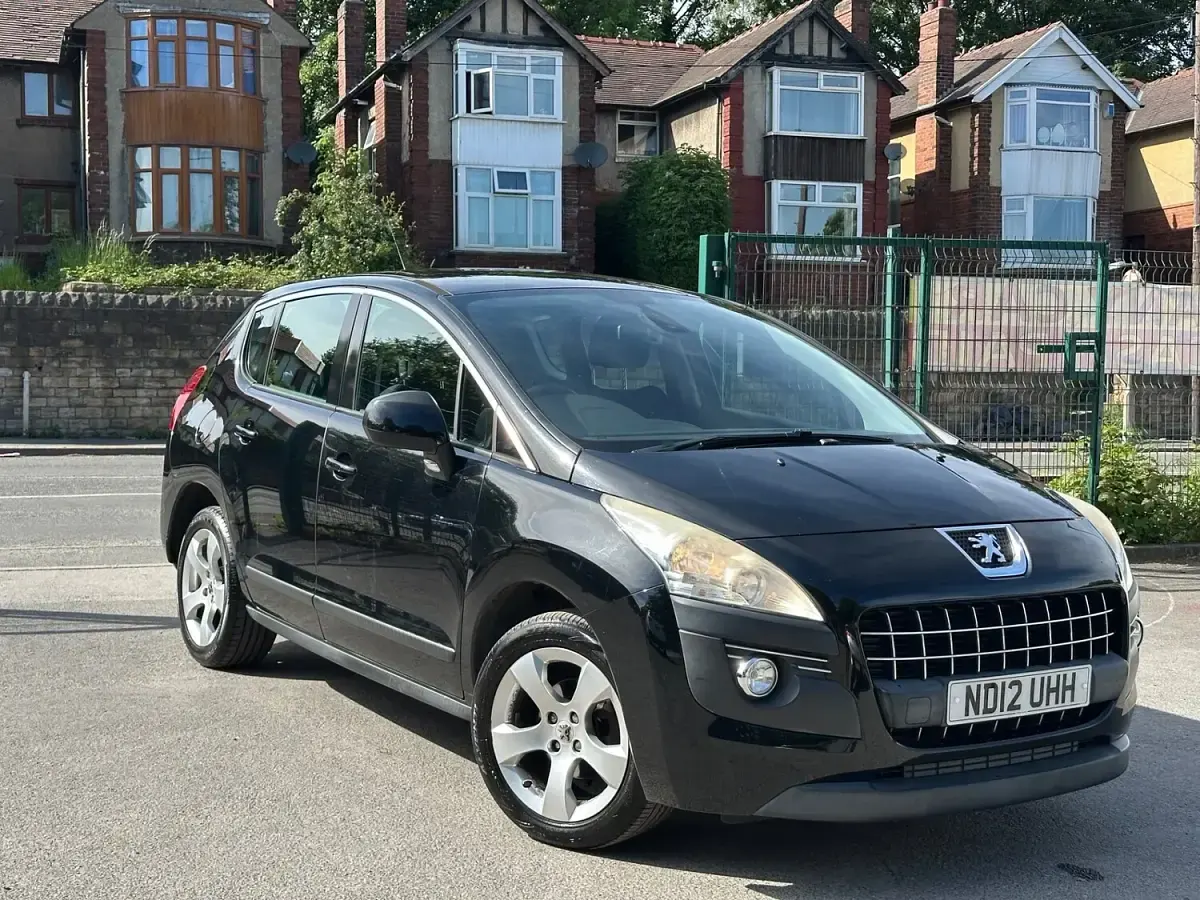 Used Peugeot 3008 Active 2012 Black Estate