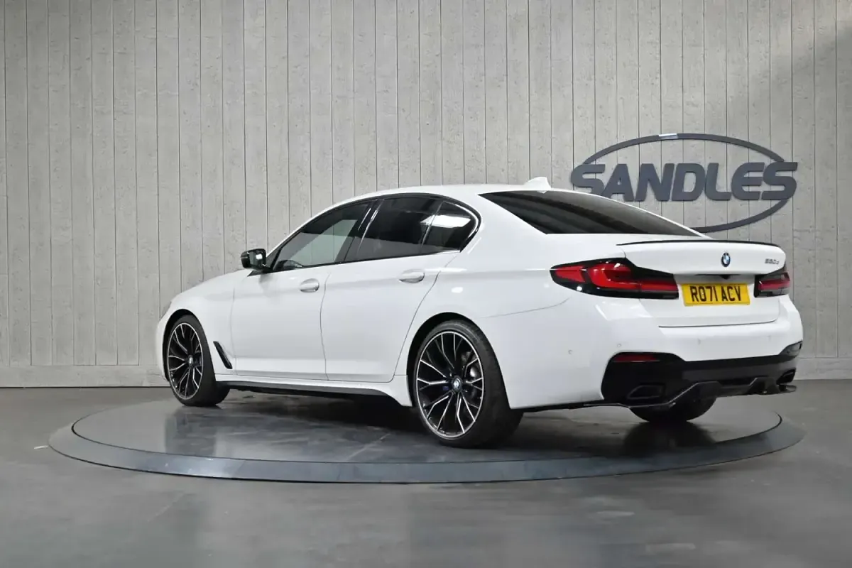 Used BMW 520 M Sport 2021 White Sedan